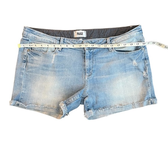PAIGE WOMENS jimmy jimmy SHORT SEAM RAW CUFF SIZE 32 - Picture 5 of 9